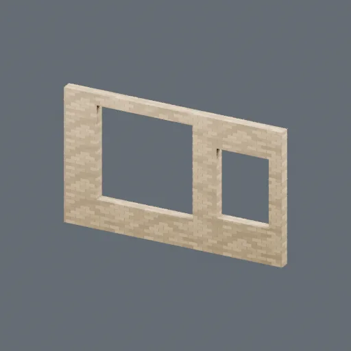 Upper bay right, 3D model preview