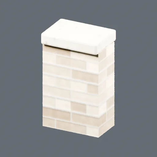 Wall short, 3D model preview