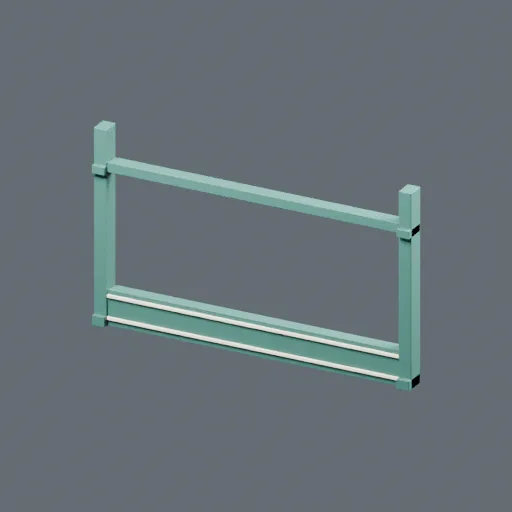 Frame traditional display, 3D model preview