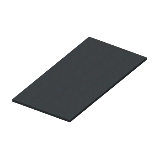 Asphalt straight, 3D model preview