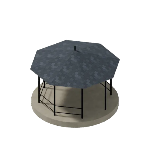 Bandstand, 3D model preview