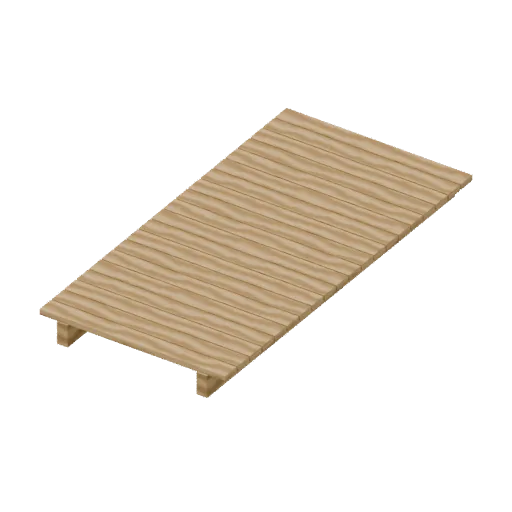 Boardwalk, 3D model preview