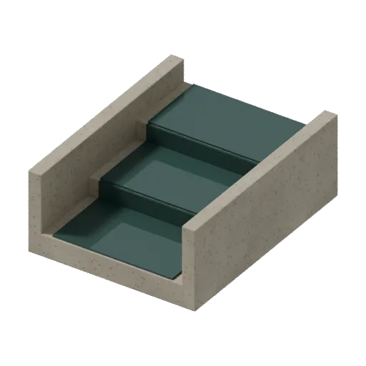 Cascade, 3D model preview
