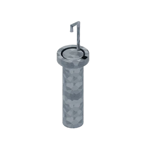 Drinking fountain, 3D model preview