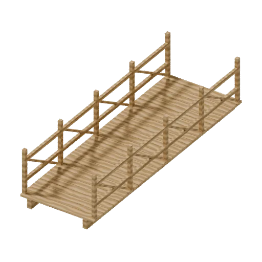 Footbridge, 3D model preview