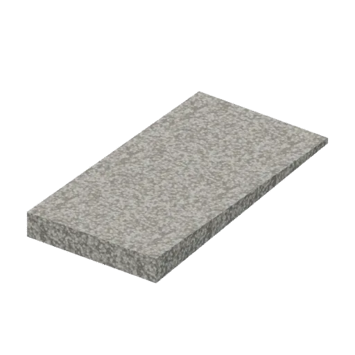 Gravel slope, 3D model preview