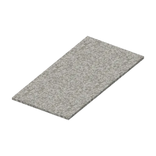 Gravel straight, 3D model preview