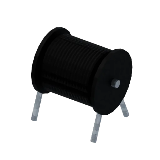 Hose reel, 3D model preview