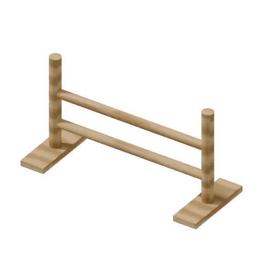 Hurdle, 3D model preview