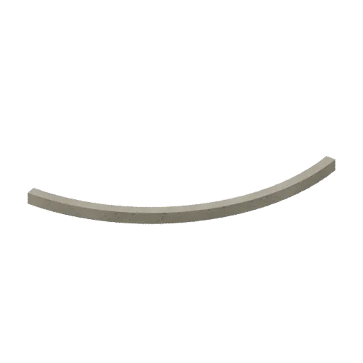 Kerb quarter, 3D model preview