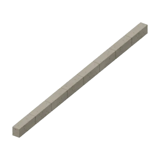 Kerb, 3D model preview