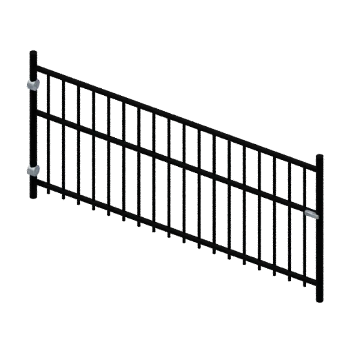 Maintenance gate, 3D model preview