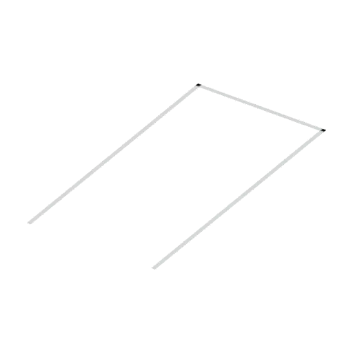 Parking bay markings, 3D model preview