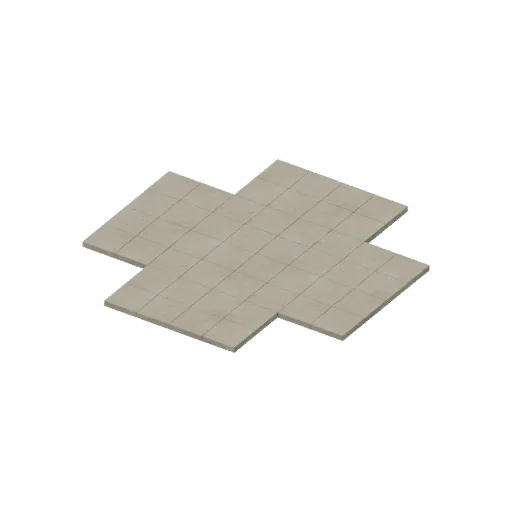 Paved junction, 3D model preview