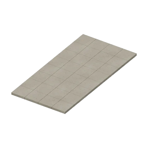 Paved straight, 3D model preview