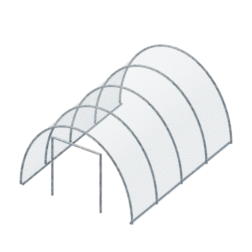 Polytunnel, 3D model preview