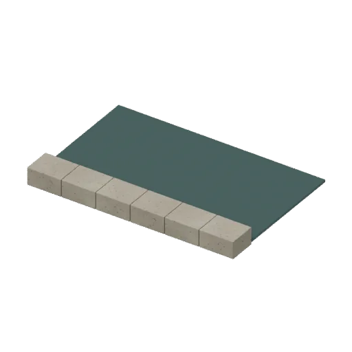 Pond edge, 3D model preview