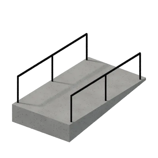 Ramp, 3D model preview