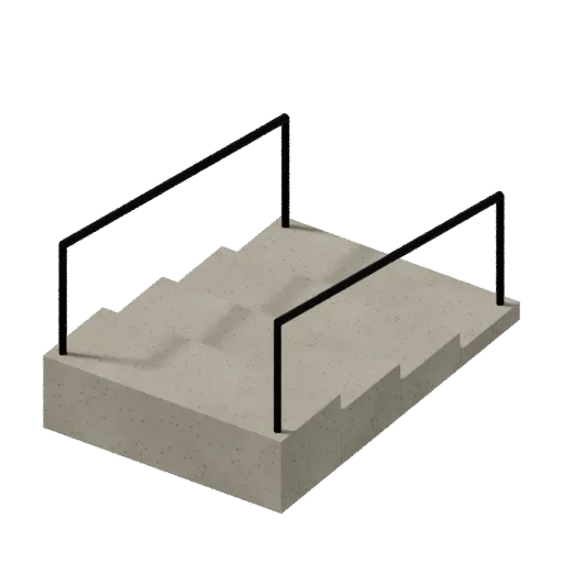 Steps, 3D model preview
