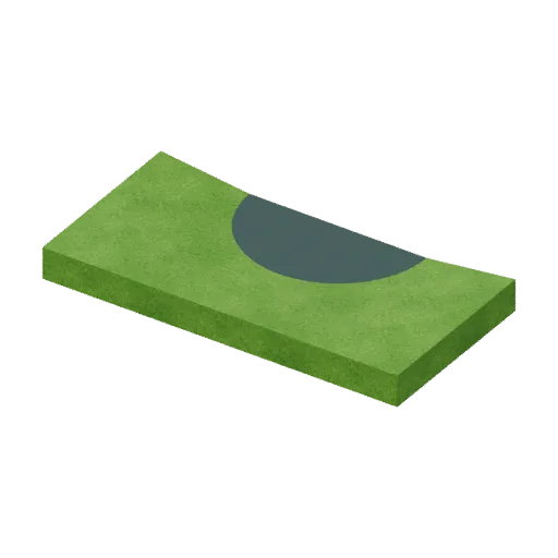 Stream end, 3D model preview