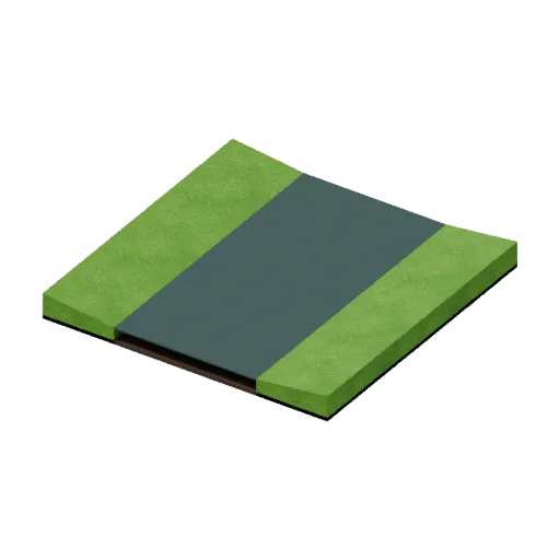 Stream straight, 3D model preview