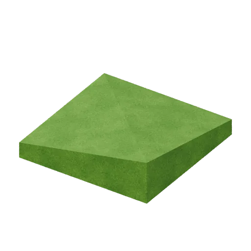 Terrain bank corner, 3D model preview