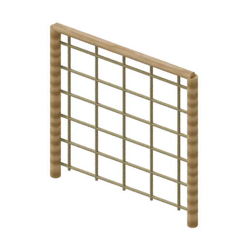 Playgrounds — climbing net, 3D model preview