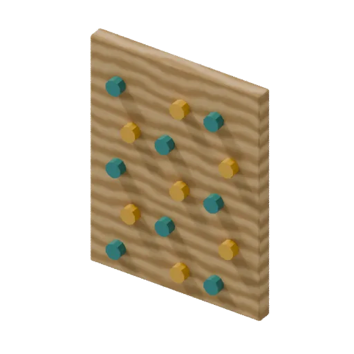 Playgrounds — climbing wall, 3D model preview