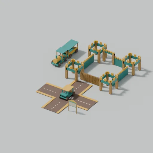 Imagination village, 3D model preview