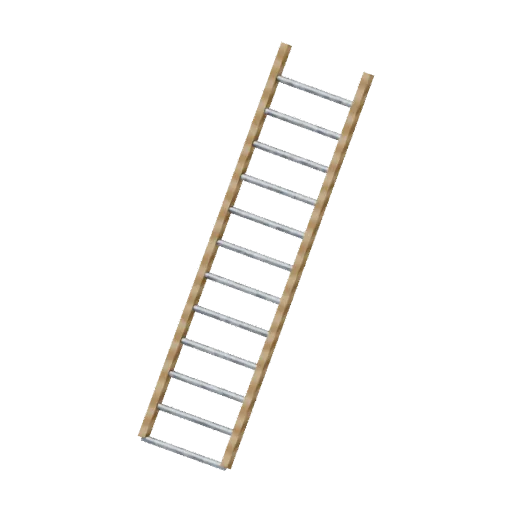 Playgrounds — ladder tall, 3D model preview