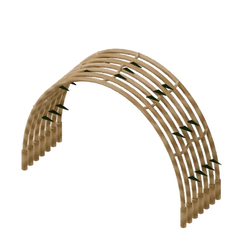 Playgrounds — living arch, 3D model preview