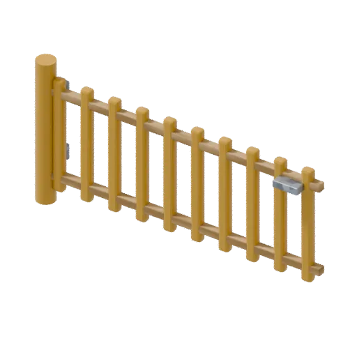 Playgrounds — play gate, 3D model preview