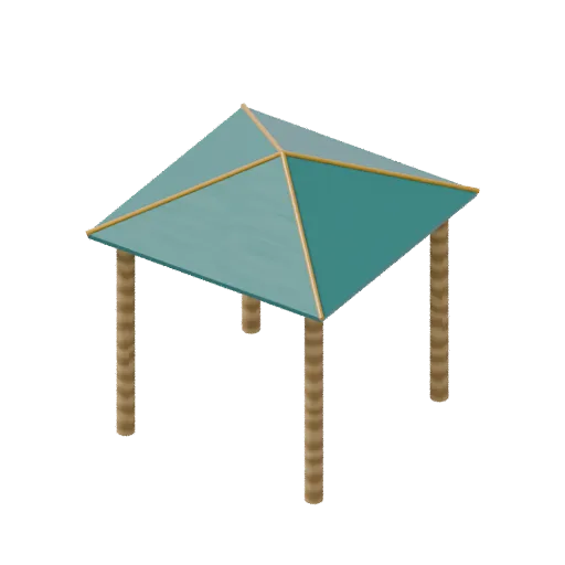 Playgrounds — roof, 3D model preview