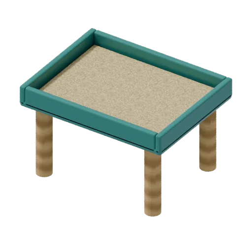 Playgrounds — sand table, 3D model preview