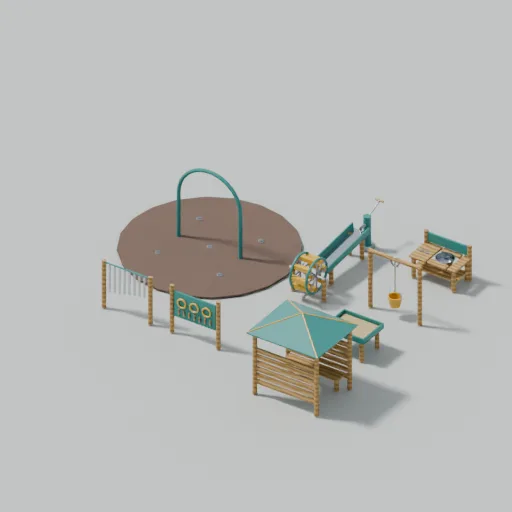 Sand, water and sensory play, 3D model preview
