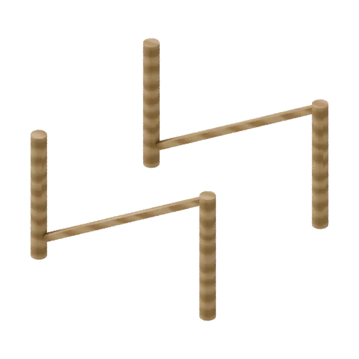 Playgrounds — support frame, 3D model preview