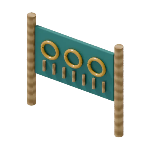 Playgrounds — tactile panel, 3D model preview