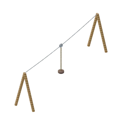 Playgrounds — zipwire, 3D model preview