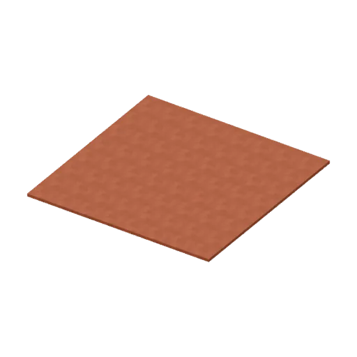 Clay tile, 3D model preview