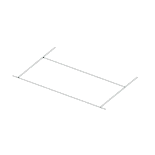 Cricket crease, 3D model preview