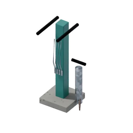 Cycle repair stand, 3D model preview