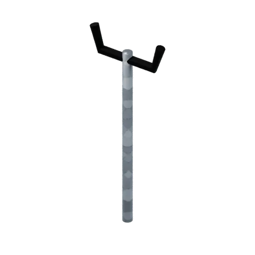 Fishing rod rest, 3D model preview