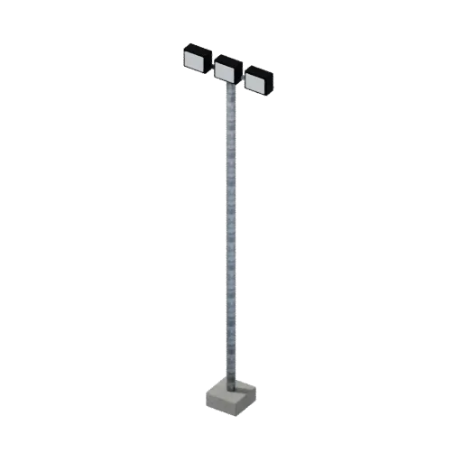 Floodlight, 3D model preview