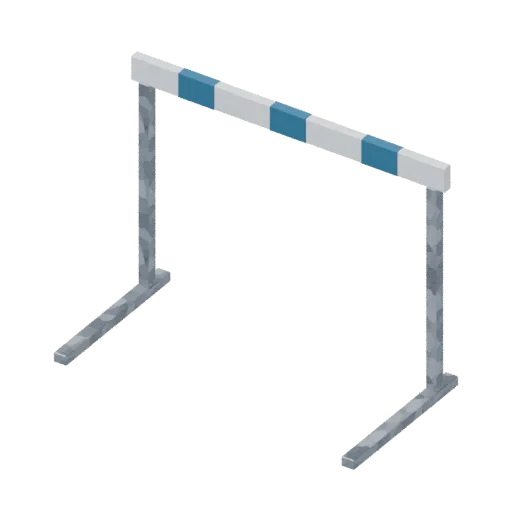 Hurdle, 3D model preview