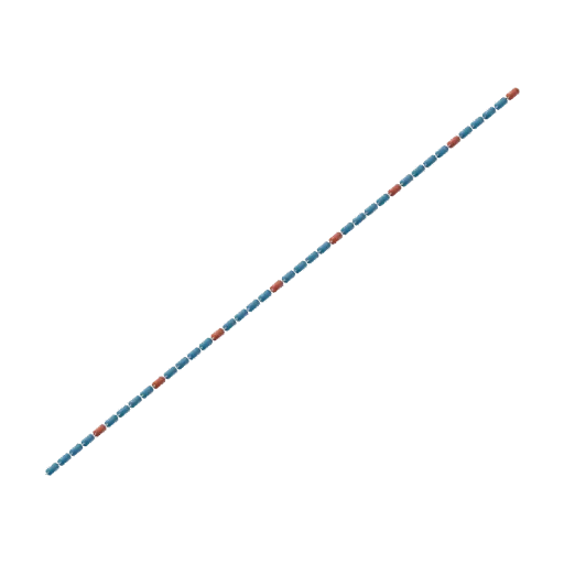 Lane rope, 3D model preview