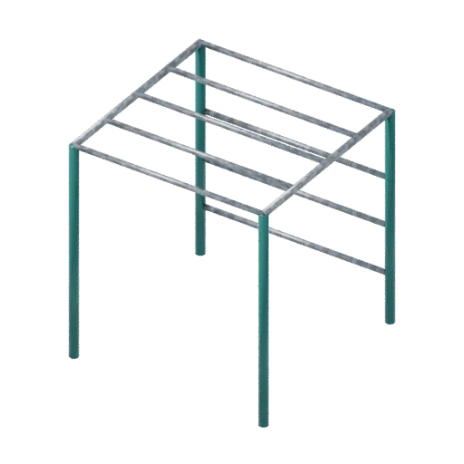Linked obstacle frame, 3D model preview
