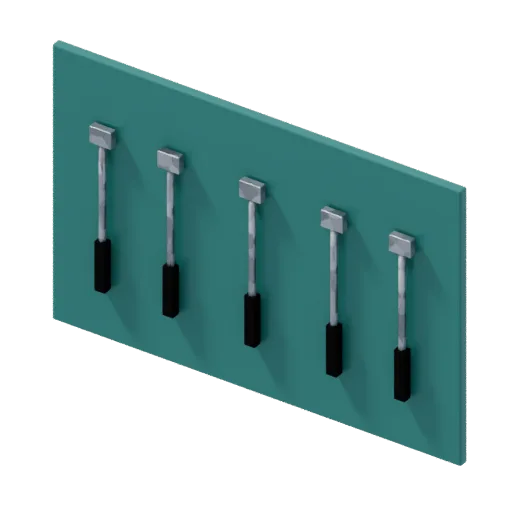 Maintenance toolboard, 3D model preview