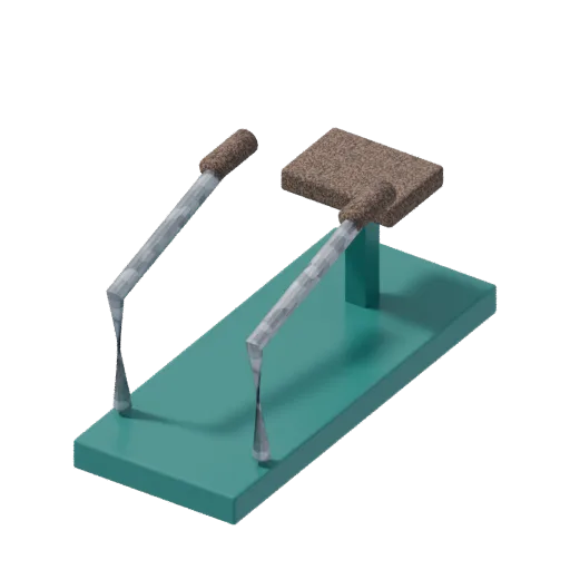 Resistance rower, 3D model preview
