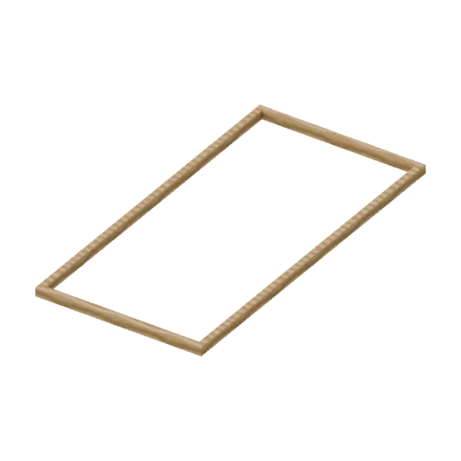 Rink boundary, 3D model preview