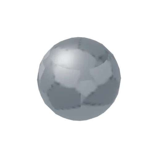Shot put, 3D model preview